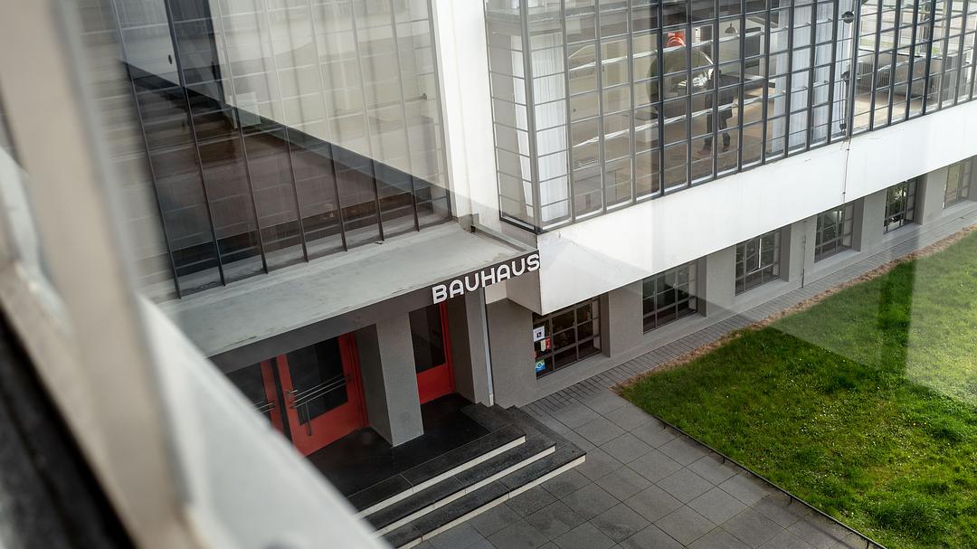 Main entrance viewed from the corridor